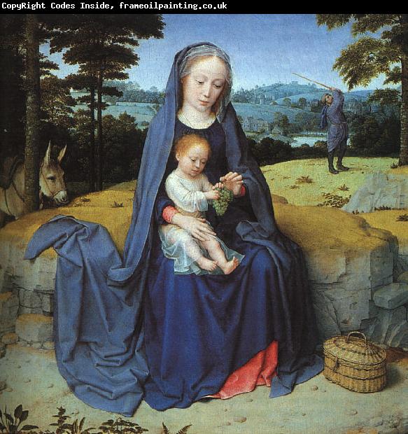 Gerard David The Rest on the Flight into Egypt